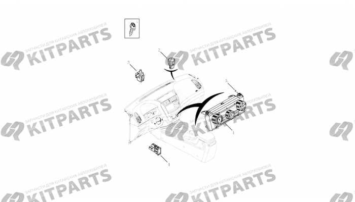 A/C CONTROLLER#2 Geely Emgrand X7