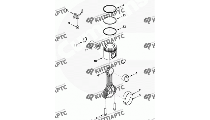 Поршень Cummins