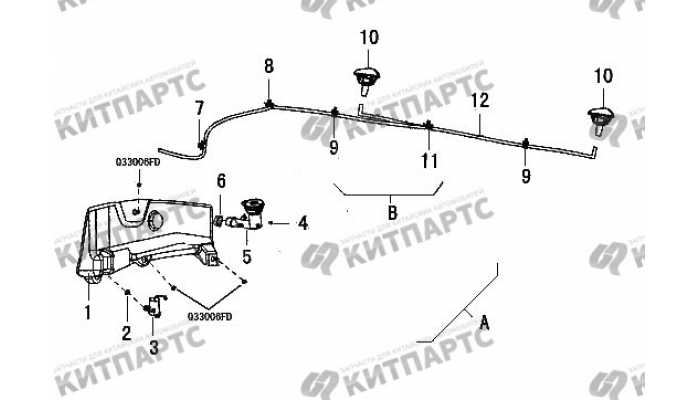 Омыватель Great Wall Wingle