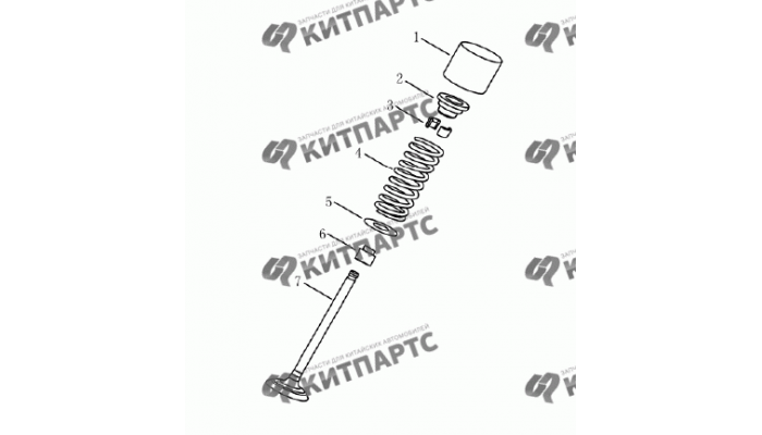 Клапан (1,5 L DVVT) Geely