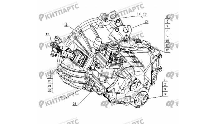 S160 Коробка передач в сборе Geely