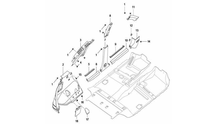 Накладки внутренние Lifan